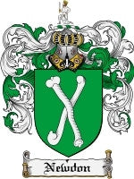 Newdon coat of arms family crest download