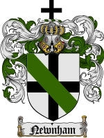 Newnham coat of arms family crest download