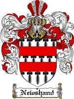 Newshand coat of arms family crest download