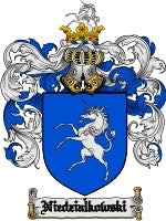Niedzialkowski coat of arms family crest download