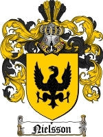 Nielsson coat of arms family crest download