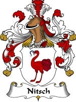 Nitsch coat of arms family crest download