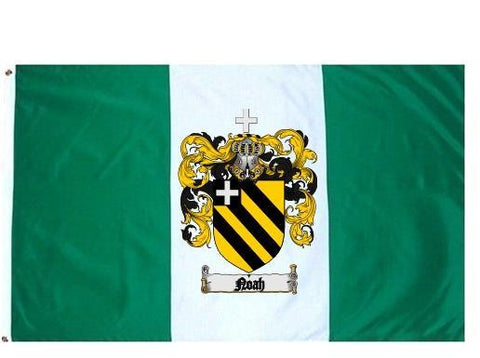 Noah family crest coat of arms flag