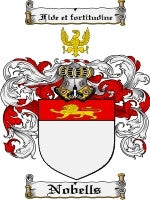 Nobells coat of arms family crest download