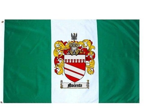 Nocente family crest coat of arms flag