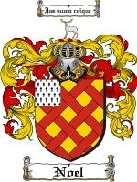 Noel coat of arms family crest download
