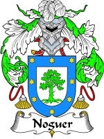 Noguer coat of arms family crest download