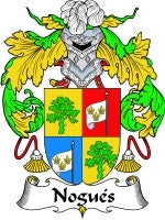 Nogues coat of arms family crest download