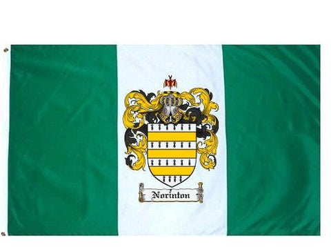 Norinton family crest coat of arms flag