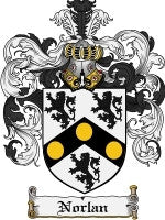 Norlan coat of arms family crest download