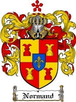 Normand coat of arms family crest download