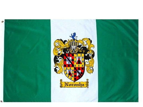 Noronha family crest coat of arms flag