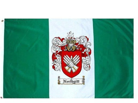 Northgitt family crest coat of arms flag