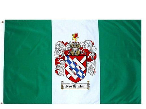 Northinton family crest coat of arms flag