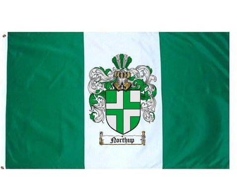 Northup family crest coat of arms flag