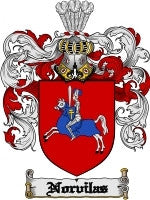 Norvilas coat of arms family crest download