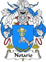 Notario coat of arms family crest download