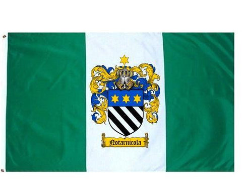 Notarnicola family crest coat of arms flag