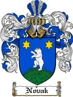 Novak coat of arms family crest download