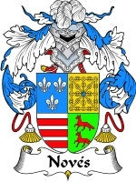 Noves coat of arms family crest download