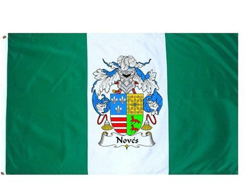 Noves family crest coat of arms flag