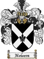 Nowers coat of arms family crest download