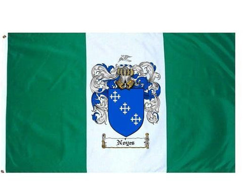 Noyes family crest coat of arms flag
