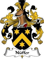 Nuffer coat of arms family crest download