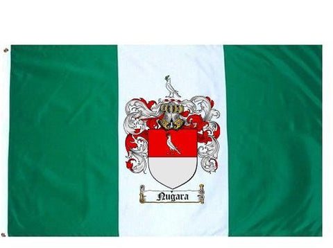 Nugara family crest coat of arms flag