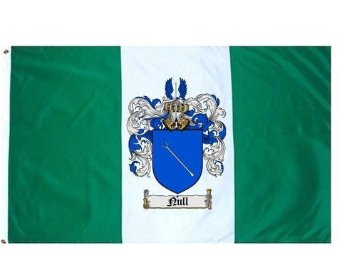 Null family crest coat of arms flag