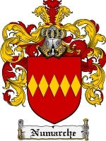 Numarche coat of arms family crest download