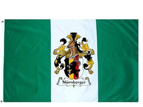 Nurnberger family crest coat of arms flag
