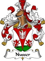 Nusser coat of arms family crest download