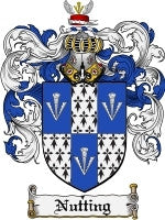 Nutting coat of arms family crest download
