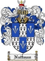 Nuttman coat of arms family crest download