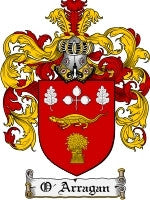 O'Arragan coat of arms family crest download