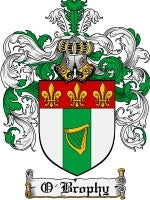 O'Brophy coat of arms family crest download