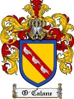 O'Calane coat of arms family crest download