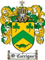 O'Carrigan coat of arms family crest download