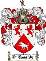 O'Cassidy coat of arms family crest download