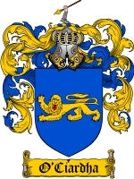 O'Ciardha coat of arms family crest download