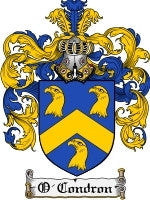 O'Condron coat of arms family crest download
