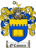 O'Connree coat of arms family crest download