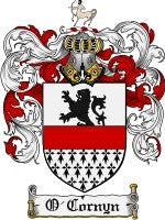 O'Cornyn coat of arms family crest download