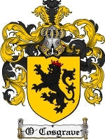 O'Cosgrave coat of arms family crest download