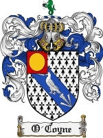 O'Coyne coat of arms family crest download