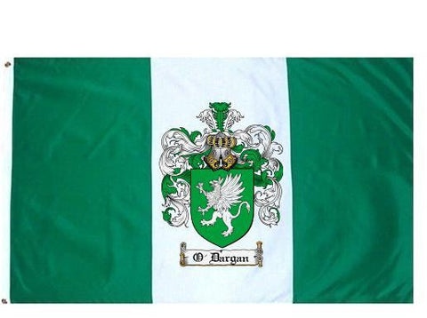 O'Dargan family crest coat of arms flag