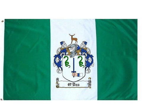 O'Dea family crest coat of arms flag