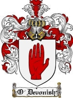 O'Devonish coat of arms family crest download