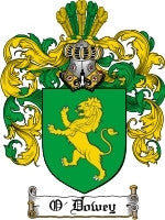 O'Dowey coat of arms family crest download